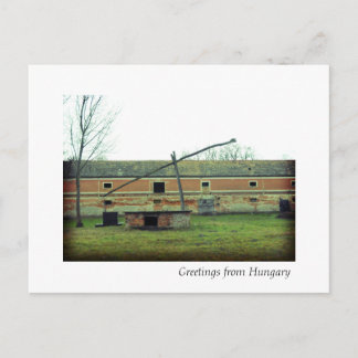 Cartão Postal Saudações da Hungria