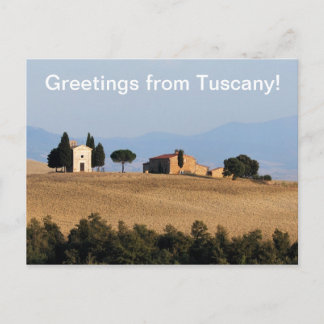 Cartão Postal Saudações da Toscana