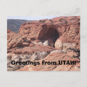 Cartão Postal Saudações da UTAH!