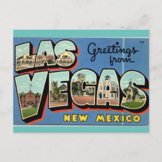 Cartão Postal Saudações da viagem do Novo México em Las Vegas