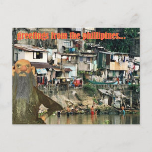 Cartão Postal saudações das filipinas