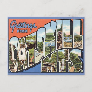 Cartão Postal Saudações Das Montanhas Catalúrgicas