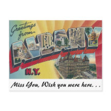 Saudações de Albany, Nova Iorque