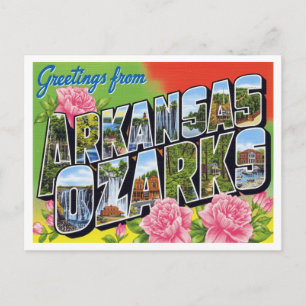 Cartão Postal Saudações de Arkansas Ozarks