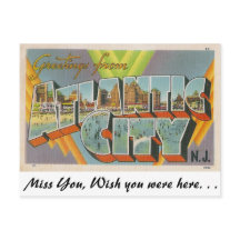 Saudações de Atlantic City, Nova Jersey