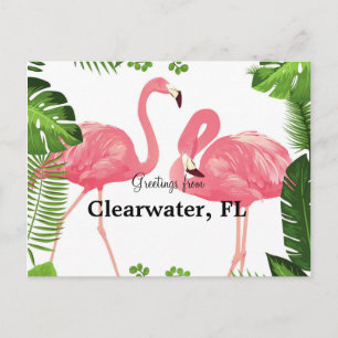 Cartão Postal Saudações de Clearwater, FL