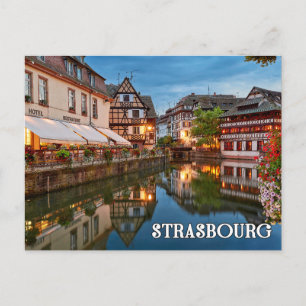 Cartão Postal Saudações De Estrasburgo, França