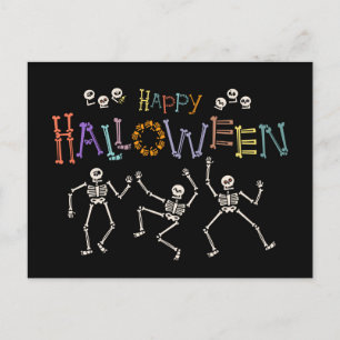 Cartão Postal Saudações de Halloween