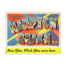 Saudações de Hampton Beach