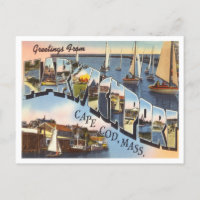 Saudações de Harwichport, Cape Cod, Massachusetts.