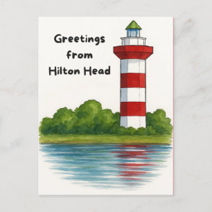 Cartão Postal Saudações de Hilton Head Island 2025