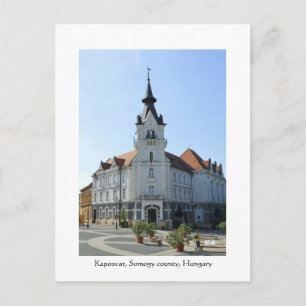 Cartão Postal Saudações de Kaposvar, Hungria