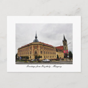 Cartão Postal Saudações de Keszthely, Hungria