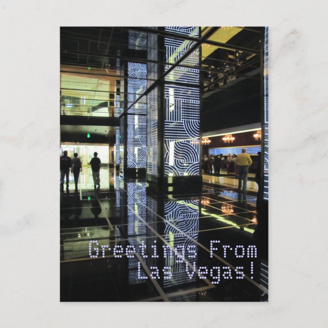 Cartão Postal Saudações De Las Vegas! (Frente)