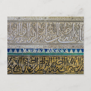 Cartão Postal Saudações de Marraquexe