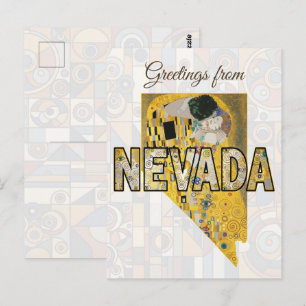 Cartão Postal Saudações de Nevada