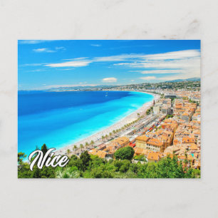 Cartão Postal Saudações De Nice, França