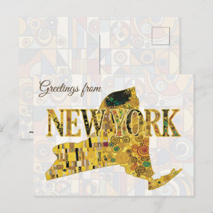 Cartão Postal Saudações de Nova York