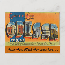 Cartão Postal Saudações de Odessa