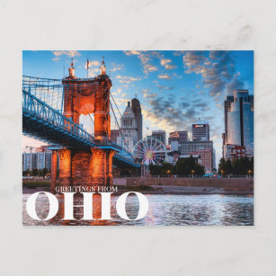 Cartão Postal saudações de ohio