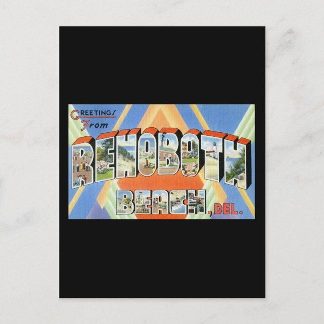 Cartão Postal Saudações de Pensacola Florida (Frente)