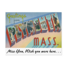 Saudações de Plymouth, Massachusetts