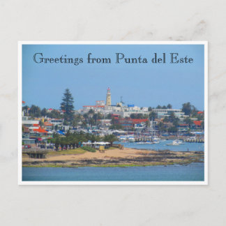 Cartão Postal saudações de punta del este