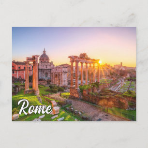 Cartão Postal Saudações De Roma, Itália
