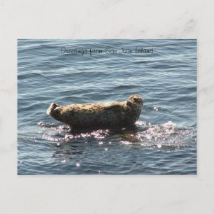 Cartão Postal Saudações de San Juan Island