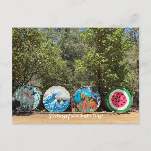 Cartão Postal Saudações de Santa Cruz! (Frente)