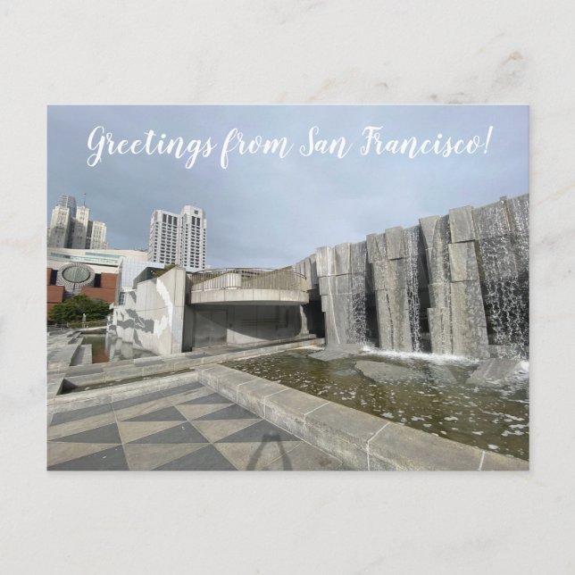 Cartão Postal Saudações de São Francisco! (Frente)