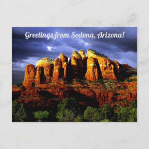 Cartão Postal Saudações de Sedona, Arizona