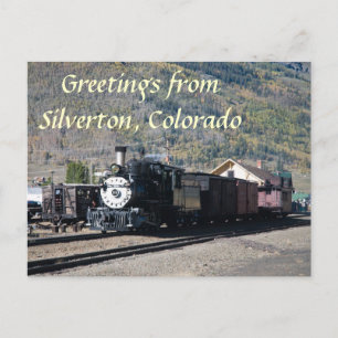 Cartão Postal Saudações de Silverton, Colorado