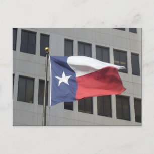 Cartão Postal saudações de sinalizador texas
