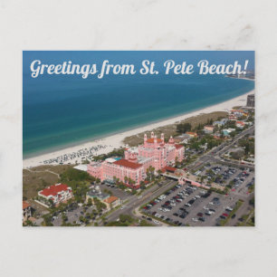 Cartão Postal Saudações de St. Pete Beach, Cartão-postal!