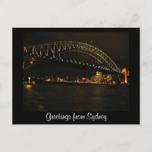 Cartão Postal saudações de sydney