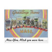 Saudações de Worcester, Massachusetts