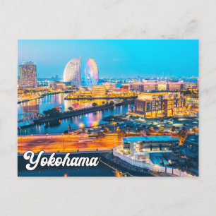 Cartão Postal Saudações De Yokohama, Japão