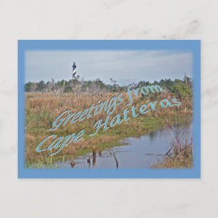 Cartão Postal Saudações do Cabo Hatteras OBX