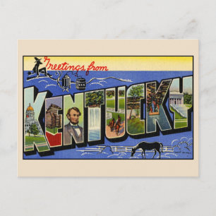 Cartão Postal Saudações do Cartão-postal Grande do Kentucky