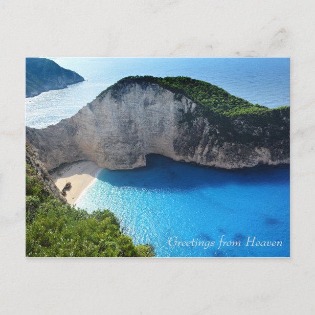 Cartão Postal Saudações do Céu (Frente)