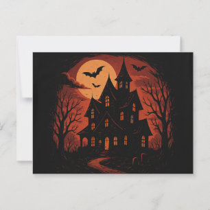 Cartão Postal Saudações do Diretor Assombrado