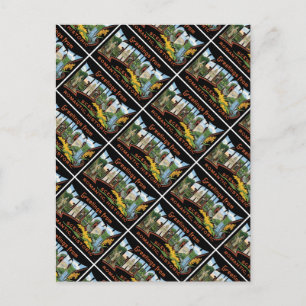 Cartão Postal Saudações do Kentucky Historic Romantic Vintage