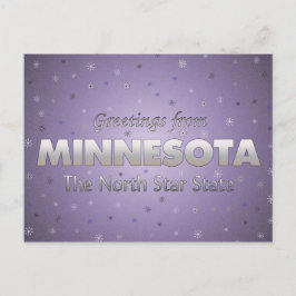 Cartão Postal Saudações do Minnesota