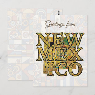 Cartão Postal Saudações do Novo México