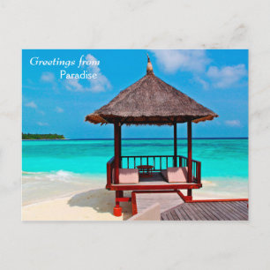 Cartão Postal Saudações do Paraíso por armazenista