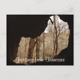 Cartão Postal SAUDAÇÕES DO TENNESSEE foto de rock dinâmico