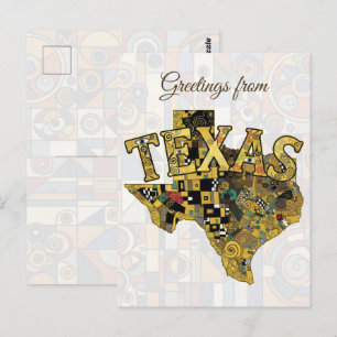 Cartão Postal Saudações do Texas