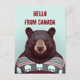Cartão Postal Saudações do Urso