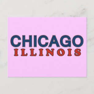 Cartão Postal Saudações dos amigos de Chicago!